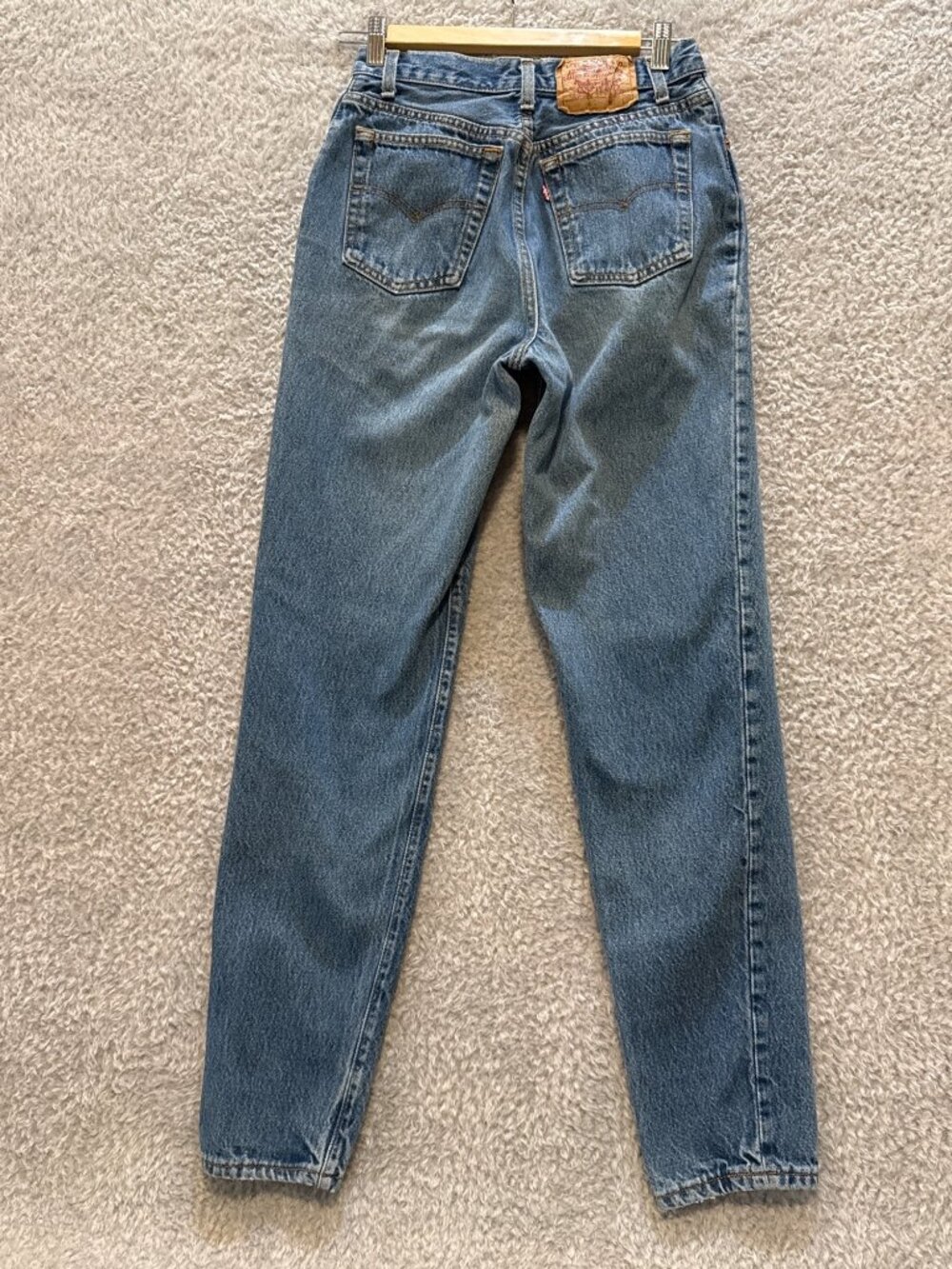 Levi’s Vintage Jeans Women’s 9 Button Fly Light Denim High Rise Mom Style 1980s - Picture 10 of 10